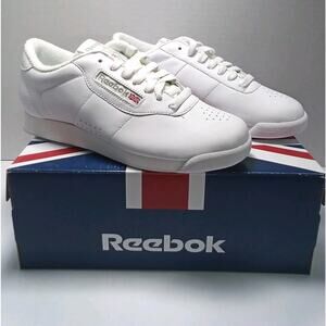 Size 6.5 - Reebok VTG Princess White Tennis Shoes New In The Box!